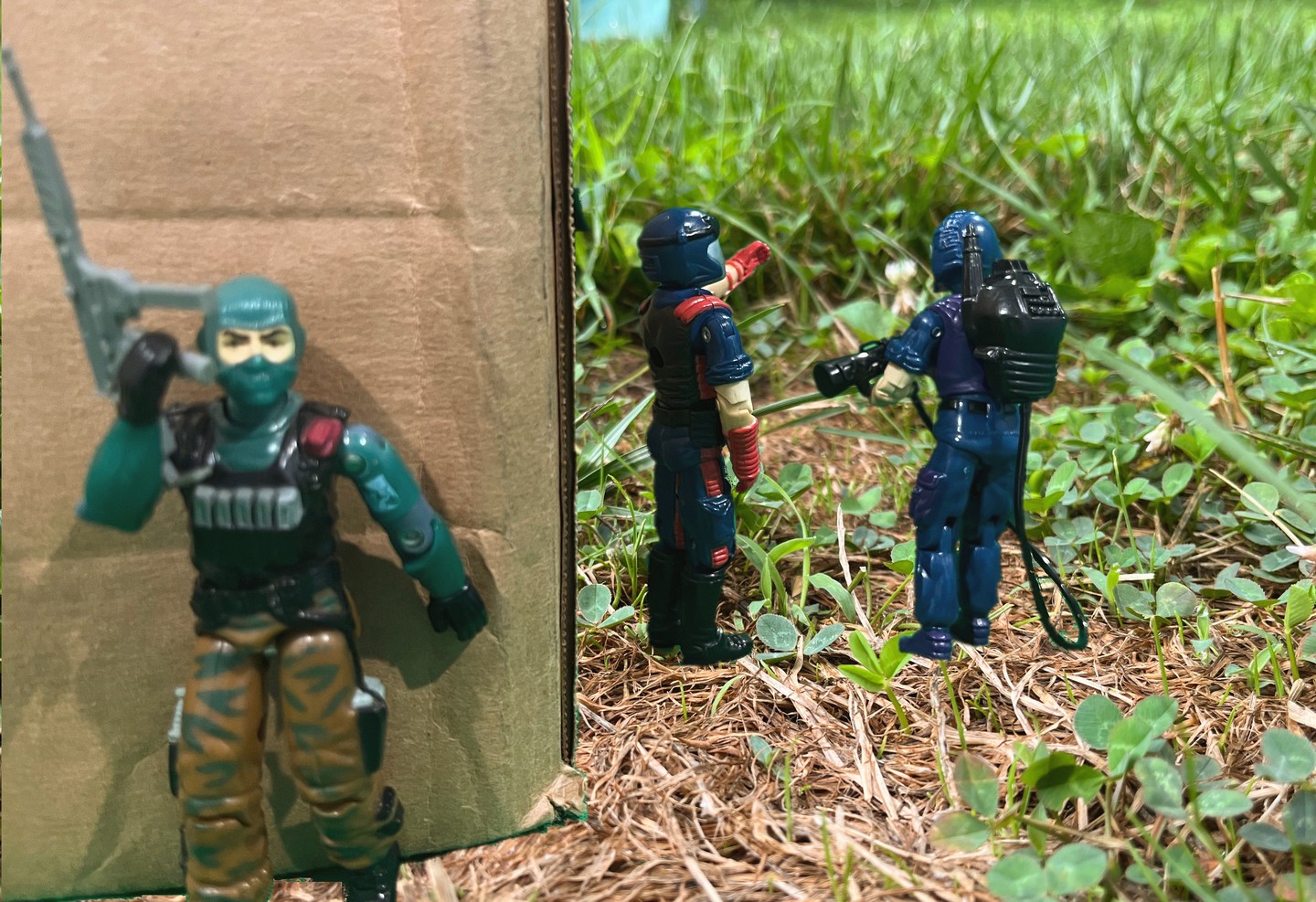 Beachhead behind the lines