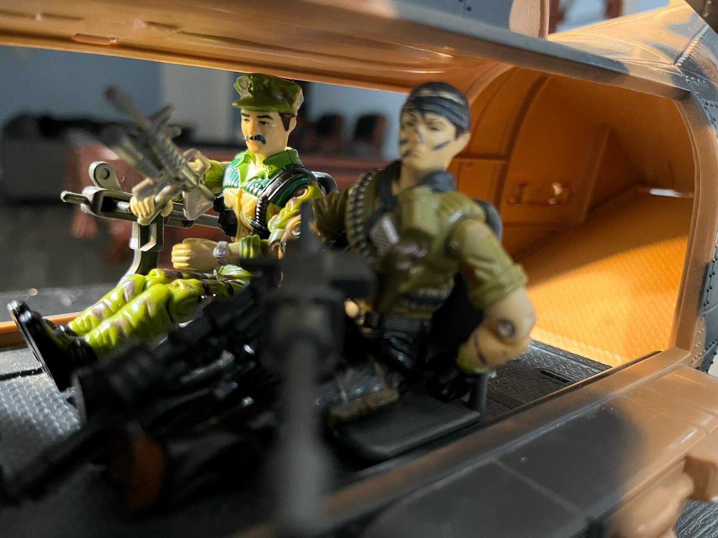Leatherneck and Tunnel Rat heading out