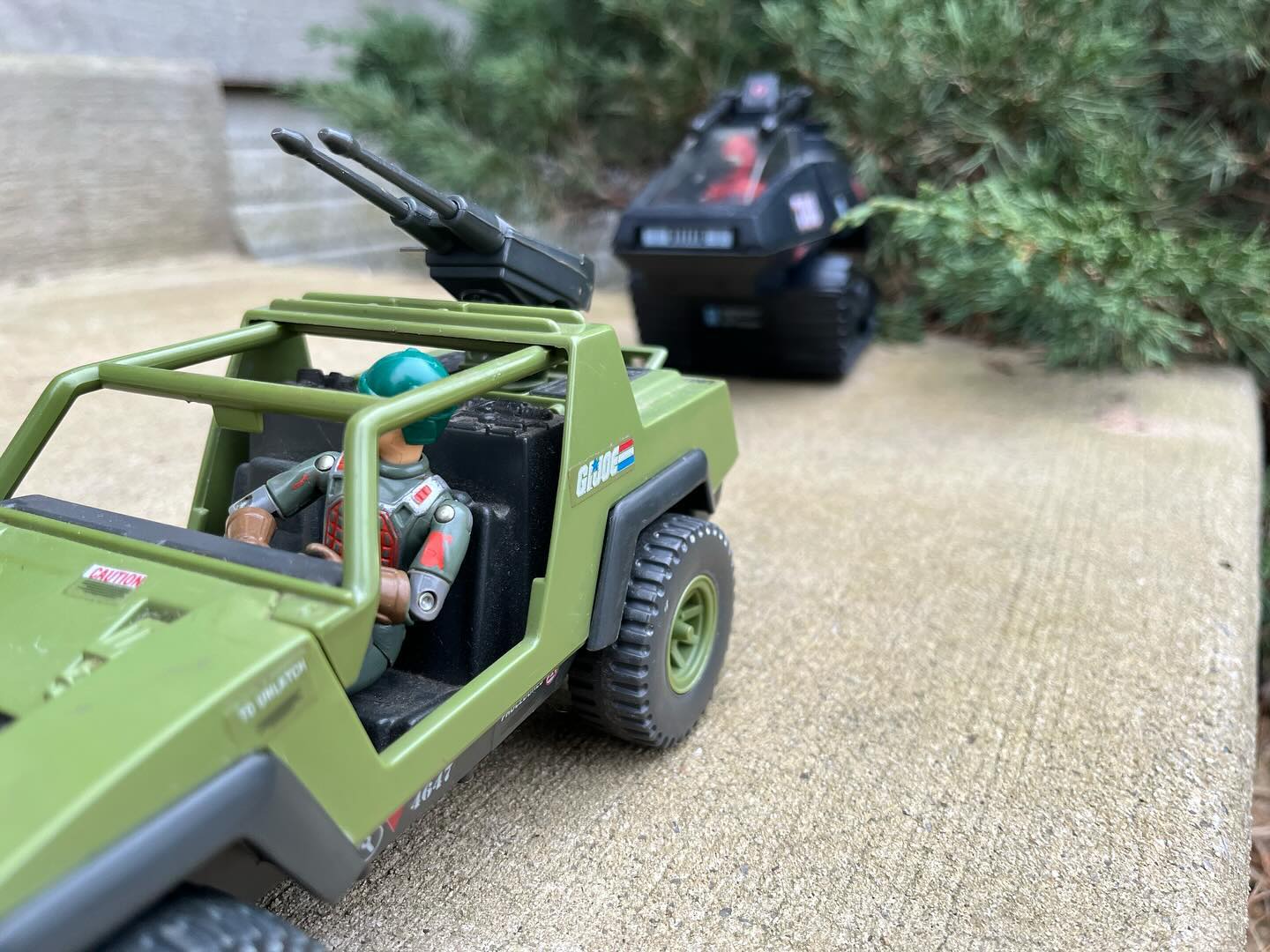 Unseen forces advance