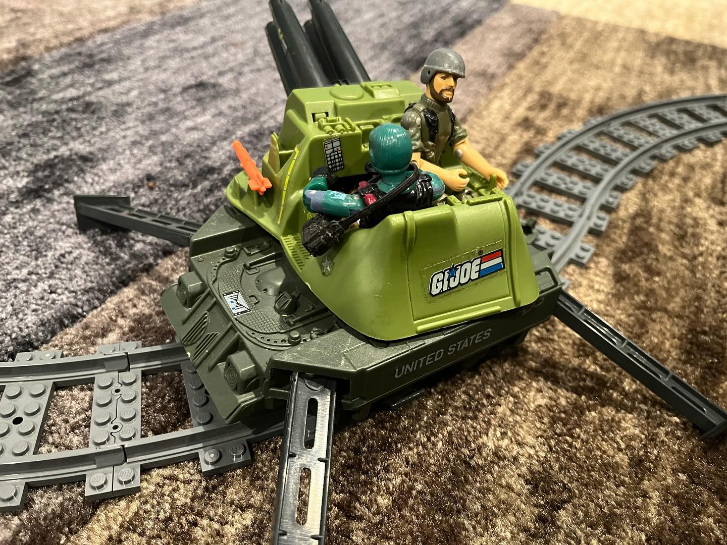 SLAM deployed on the railway