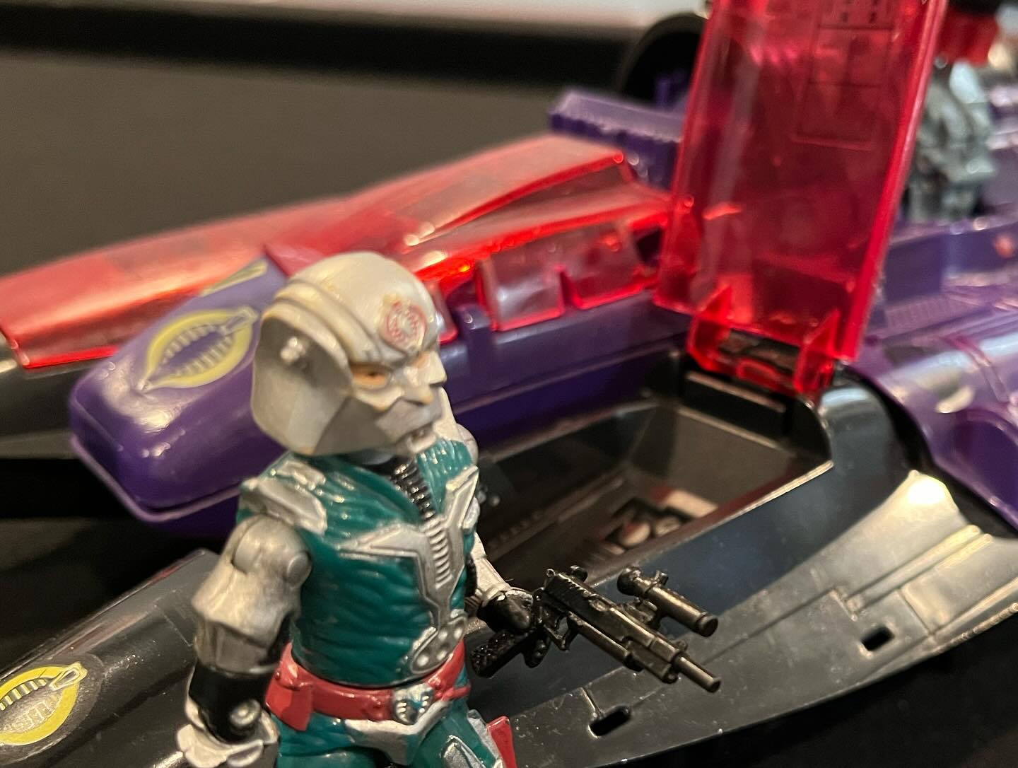 Cobra Commander preps for the Mamba