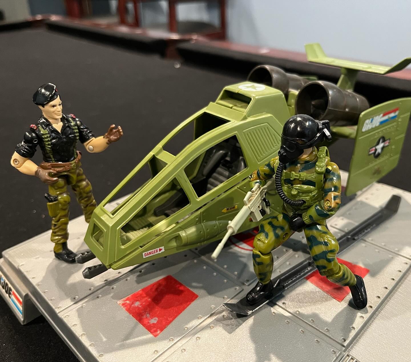 Skyhawk in action